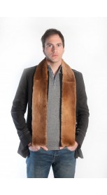 Cappotto da uomo di lusso in vera pelliccia di volpe nera a tutta lunghezza - Italia Cappotto da uomo di lusso in vera pelliccia di volpe nera a tutta lunghezza - Italia