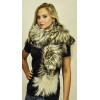 Sciarpa pelliccia in volpe Arctic platinum 
