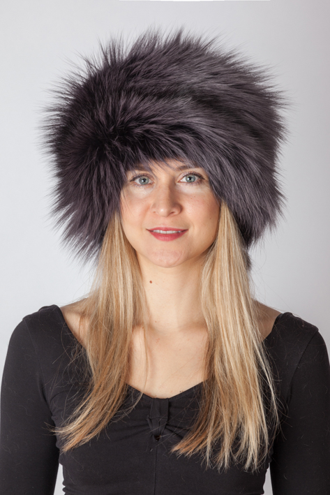 FUR HAT CAPPELLO COLBACCO in PELLICCIA murmasky CHAPEAU DE FOURRURE PELZ volpe EUR 169,00 - IT